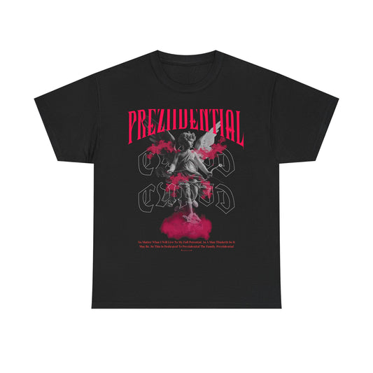 'Preziiidential' Graphic T-Shirt for Trendy Streetwear and Casual Vibes
